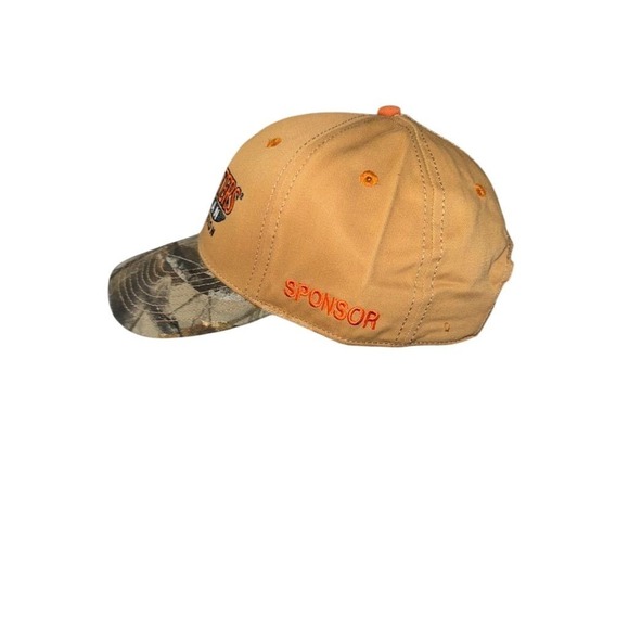 Buckmasters Camouflage‎ Hunting Hat adj American deer foundation sponsor outdoor - Picture 2 of 6